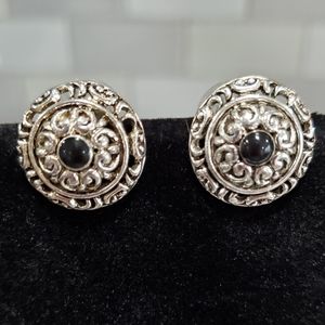 NEW Black Antique Earrings